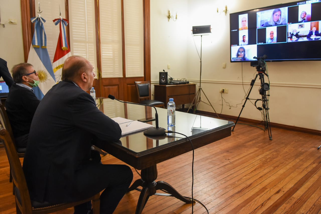 Diputados de Juntos por el Cambio se reunieron con Omar Perotti